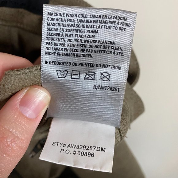 Design Lab Brown Skinny Faux Leather Pants - Picture 12 of 12